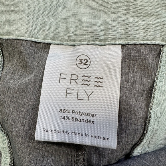 Free Fly Men’s Hybrid Shorts II 9” Performance Golf Fishing Heather Graphite 32 - Picture 11 of 16